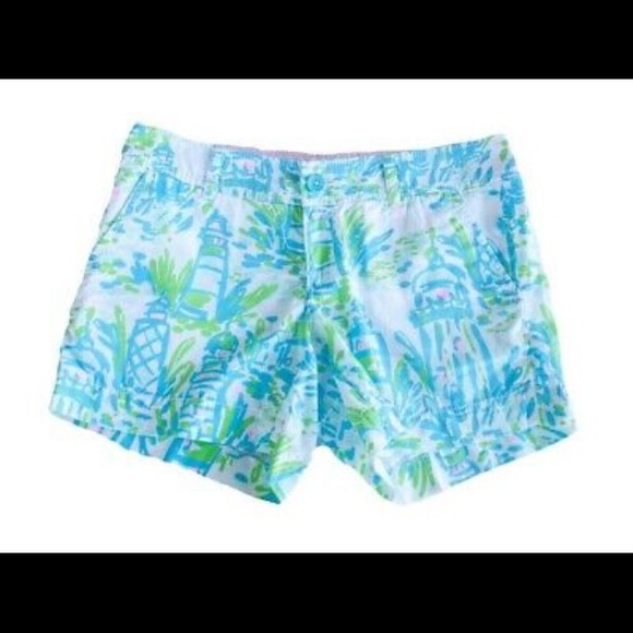 EUC Lilly Pulitzer Callahan Shorts size 2 - Picture 1 of 6